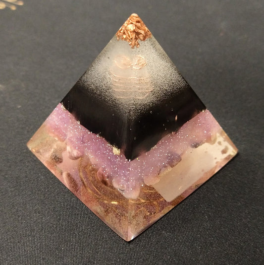 Self-Love and Compassion Orgonite Pyramid