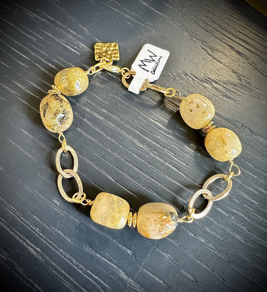 Rutile Quartz Bracelet