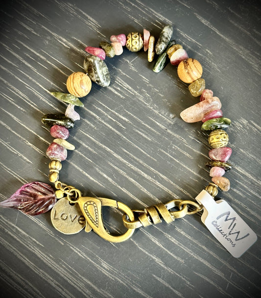 Mixed Tourmaline Bracelet