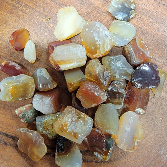 Red Agate Chips Large