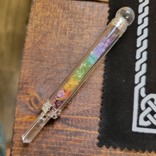 Chip Tube Chakra Wand