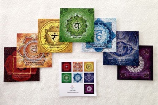 Chakra Lotus Cards