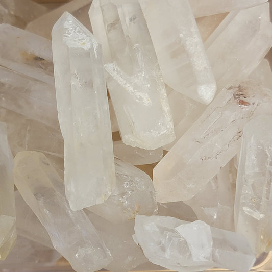 Quartz Points Lrg 1” to 2"