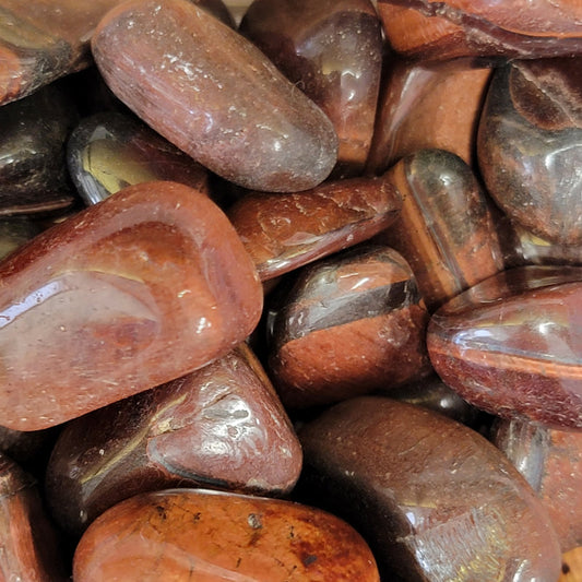 Tiger Eye - Red Polished