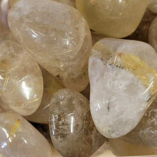 Quartz/Gold - Rutilated