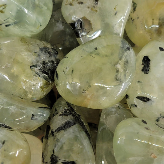 Epidote in Prehnite