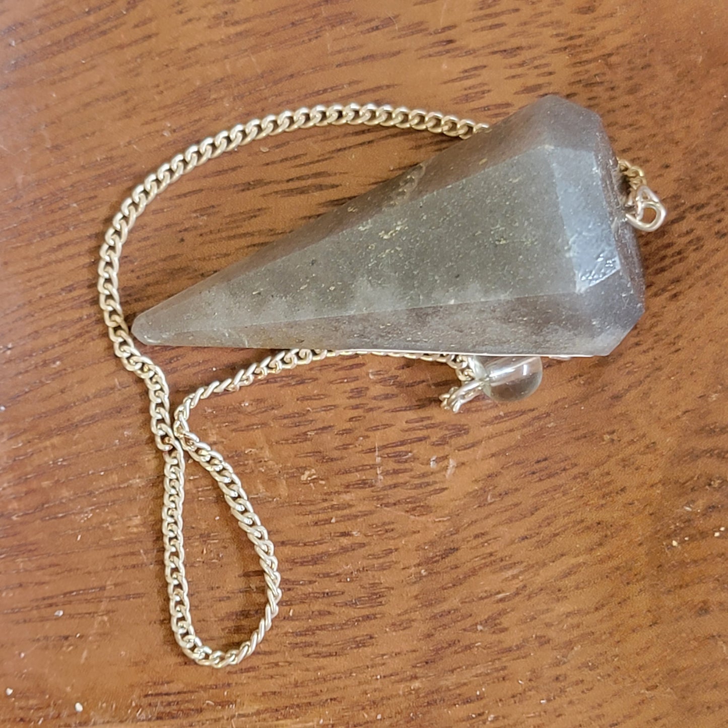 Faceted Crystal Pendulum