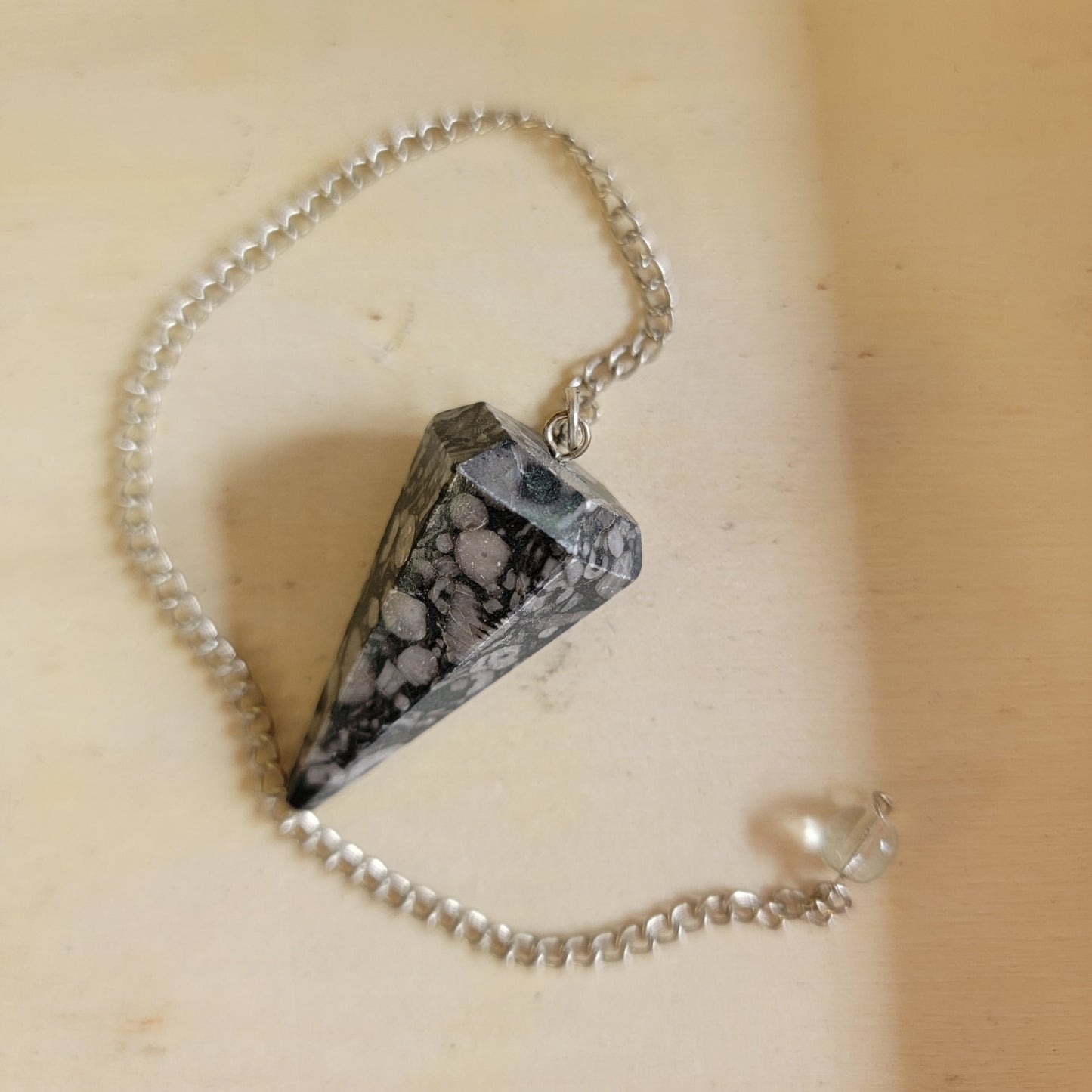 Faceted Crystal Pendulum