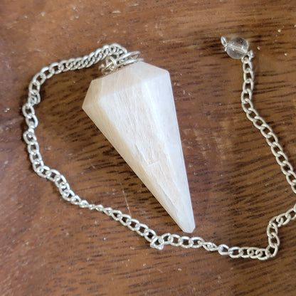 Faceted Crystal Pendulum