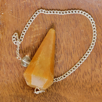 Faceted Crystal Pendulum