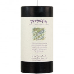 Protection Reiki Herbal Mega Pillar Candle