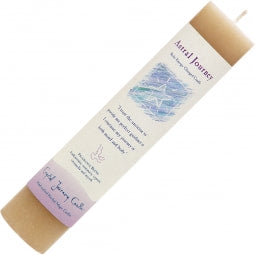 Astral Journey Reiki Herbal Pillar Candle