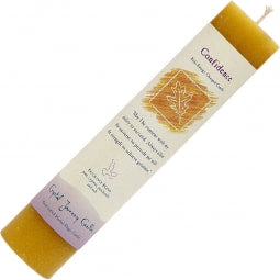 Confidence Reiki Herbal Pillar Candle