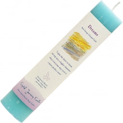 Dreams Reiki Herbal Pillar Candle