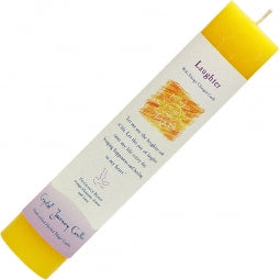 Laughter Reiki Herbal Pillar Candle