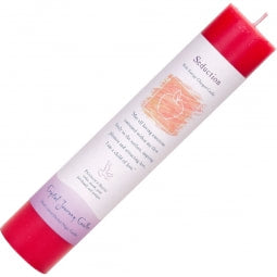 Seduction Reiki Herbal Pillar Candle